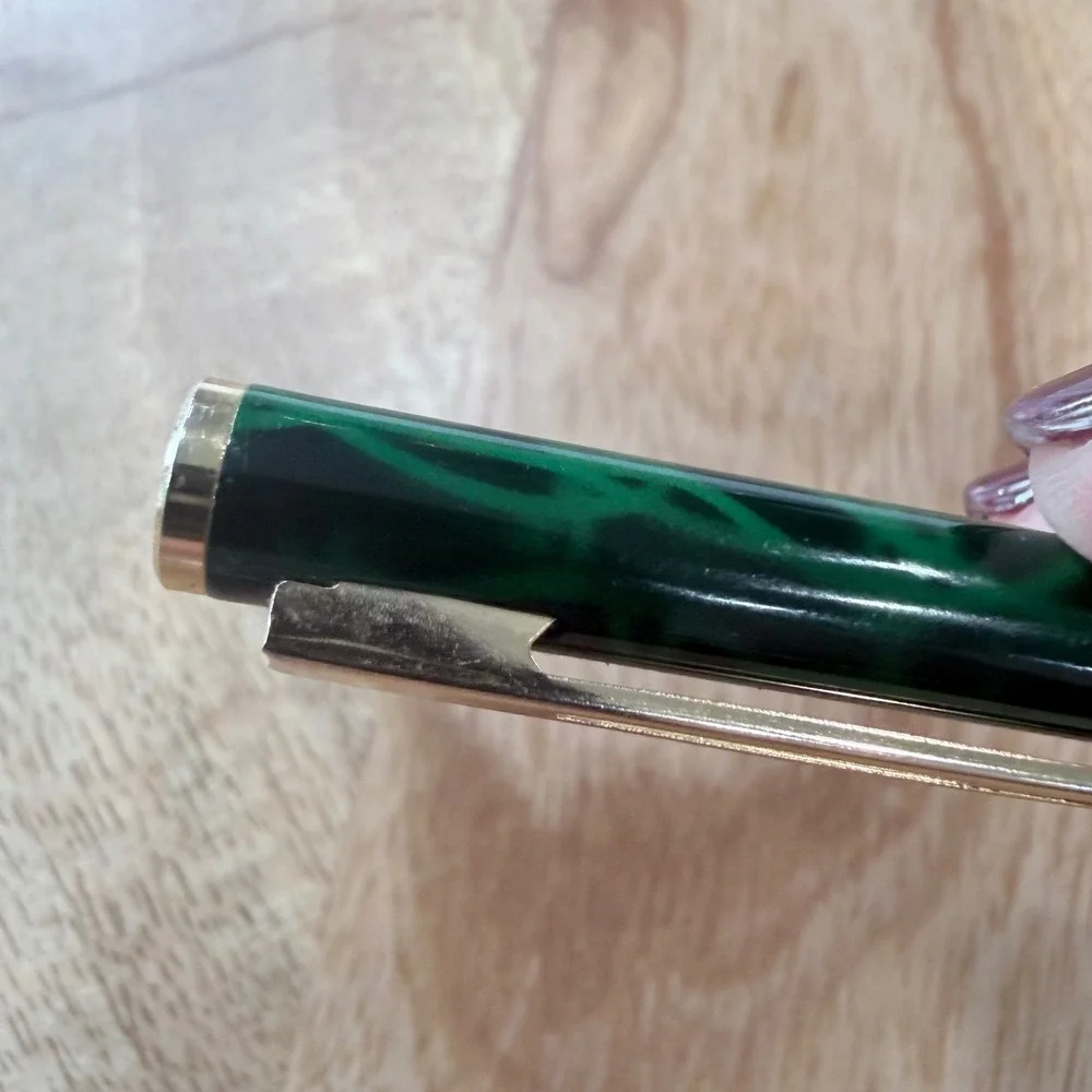 Vintage Western Intermountain Const Green Marble Mechanical Pencil Phoenix AZ HK